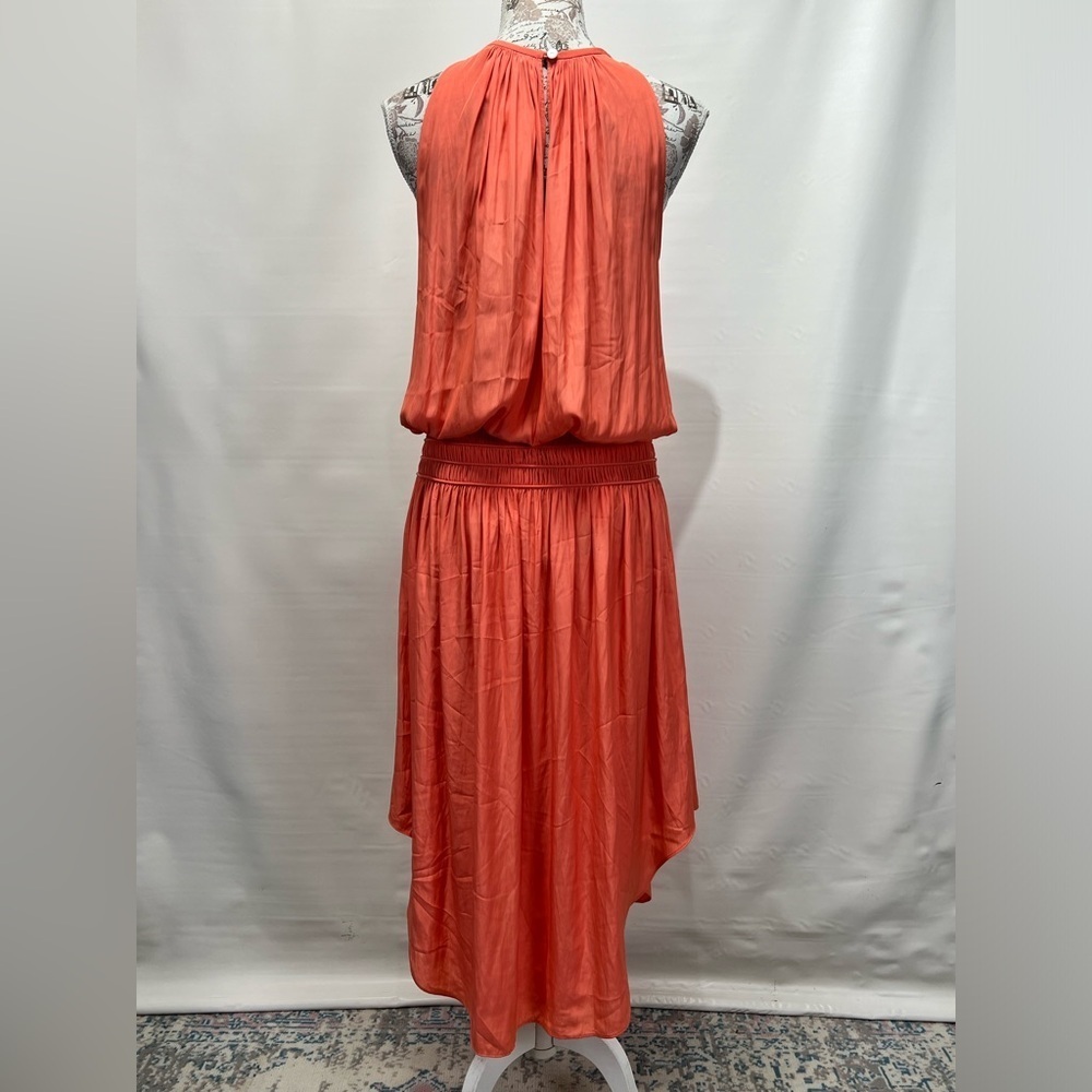 RAMY‎ BROOK Peach Audrey halter neck dress size M - Picture 8 of 15